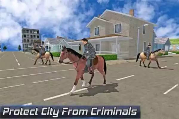 Play Police Horse Criminal Chase
