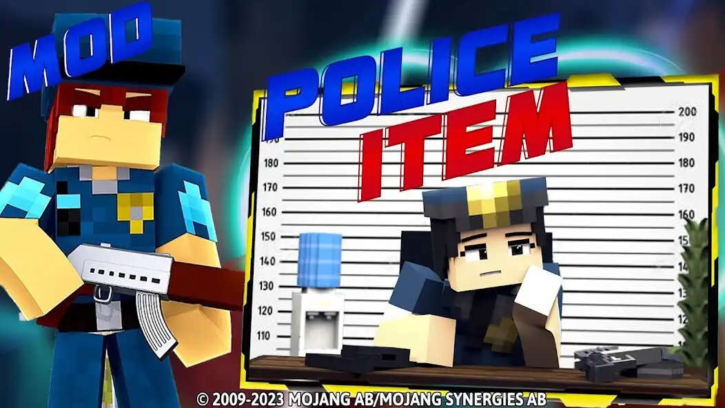Play Police Items Mod for Minecraft  and enjoy Police Items Mod for Minecraft with UptoPlay