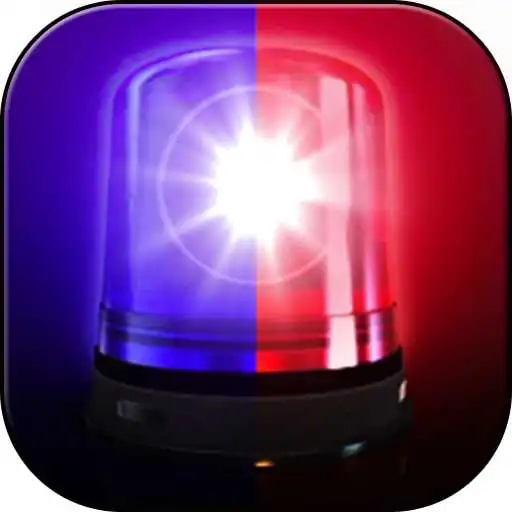 Run free android online Police lights and sirens joke APK