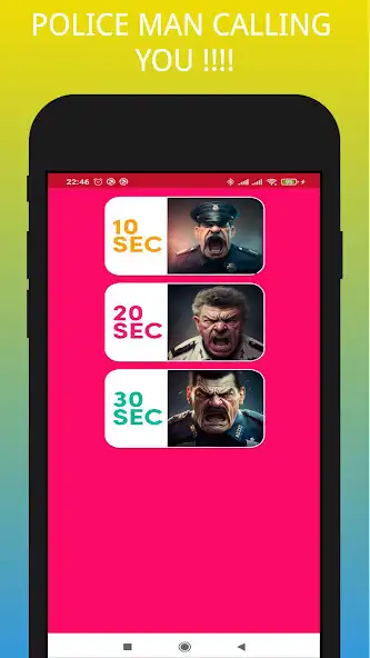 Play Police Man Fake Video Call as an online game Police Man Fake Video Call with UptoPlay