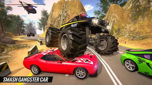Play Police Monster Truck Car Games as an online game Police Monster Truck Car Games with UptoPlay