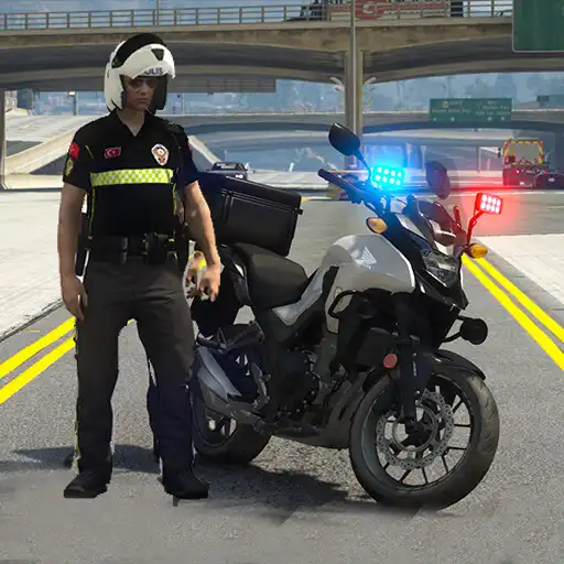 Play POLICE MOTOBIKE COP CHASE RAMP CITY COP SIMULATOR APK