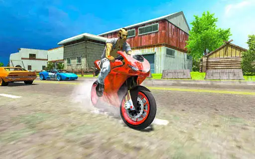 Play Police Motorbike Driver as an online game Police Motorbike Driver with UptoPlay