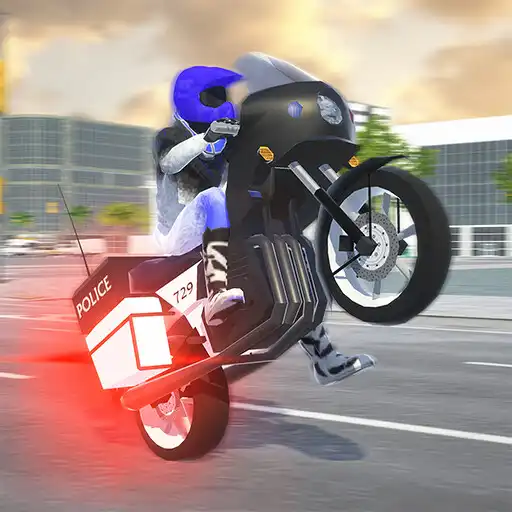 Play Police Motorcycle Drive Sim APK