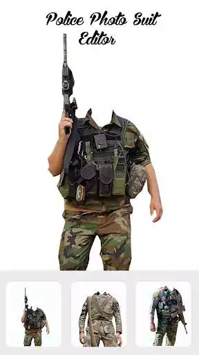 Play Police Photo Suit Editor as an online game Police Photo Suit Editor with UptoPlay