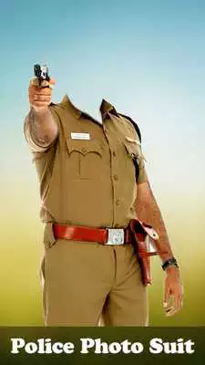 Play Police Photo Suit-Effect