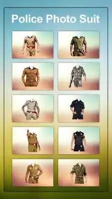 Play Police Photo Suit-Effect