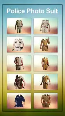 Play Police Photo Suit-Effect