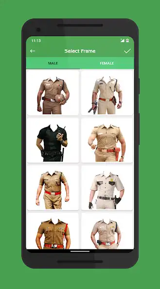 Play Police Photo Suit - Men and Women Suit as an online game Police Photo Suit - Men and Women Suit with UptoPlay