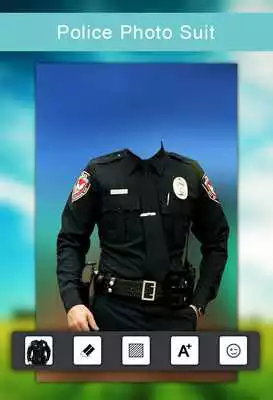 Play Police photo suit