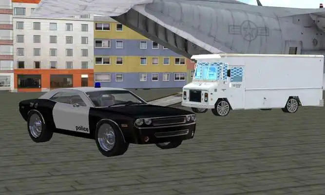 Play Police Plane Transporter Park Play Police Plane Transporter Park