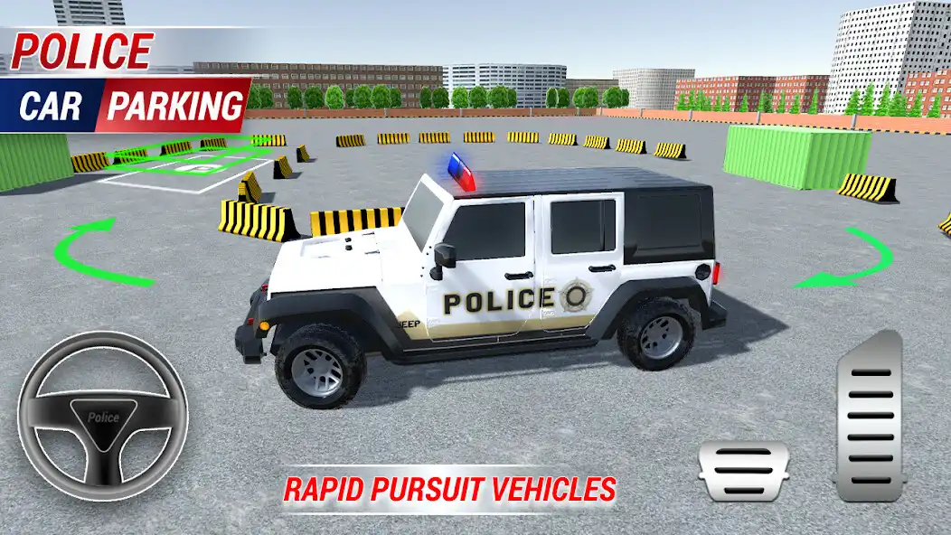 Play Police Prado Car Parking Drive as an online game Police Prado Car Parking Drive with UptoPlay