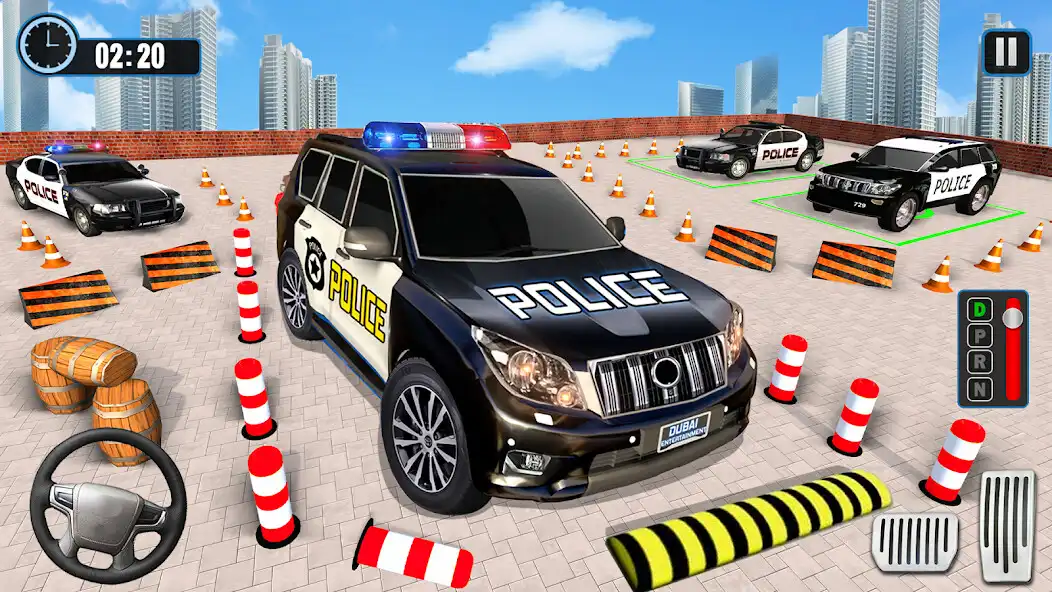 Play Police Prado Car Parking Games as an online game Police Prado Car Parking Games with UptoPlay