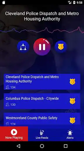 Play Police Radio Scanner  and enjoy Police Radio Scanner with UptoPlay