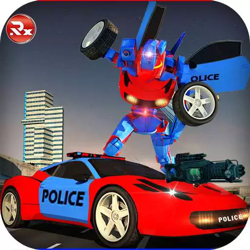 Free play online Police Robot Car Simulator  APK