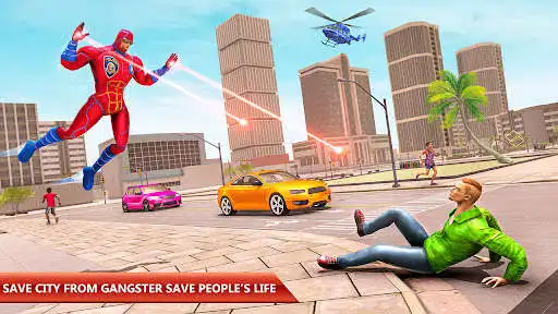 Play Police Robot Rope Hero Game 3d  and enjoy Police Robot Rope Hero Game 3d with UptoPlay