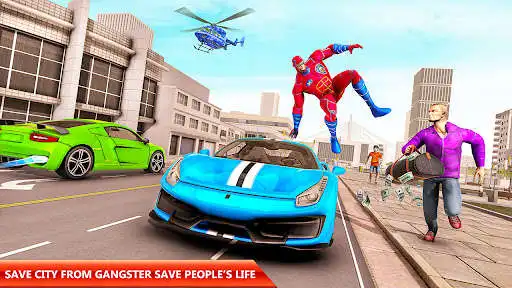 Play Police Robot Rope Hero Game 3d as an online game Police Robot Rope Hero Game 3d with UptoPlay