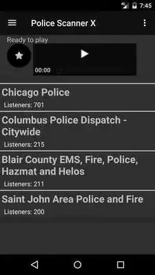 Play Police Scanner X