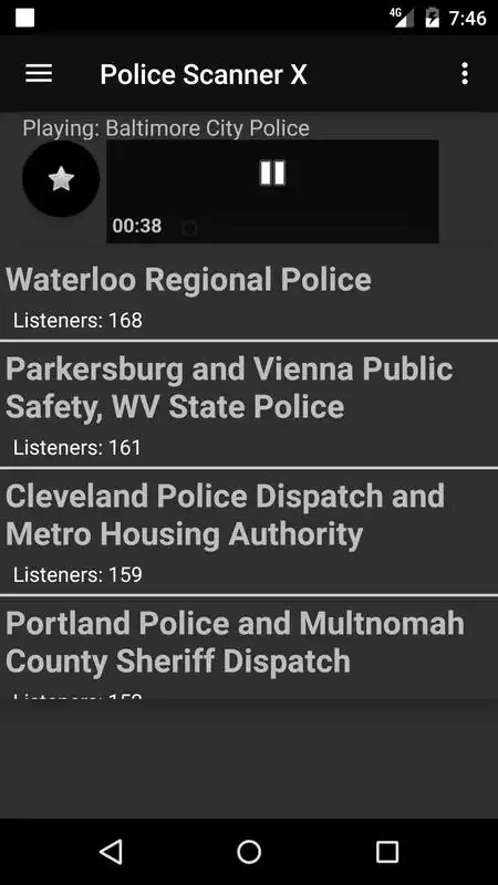 Play Police Scanner X