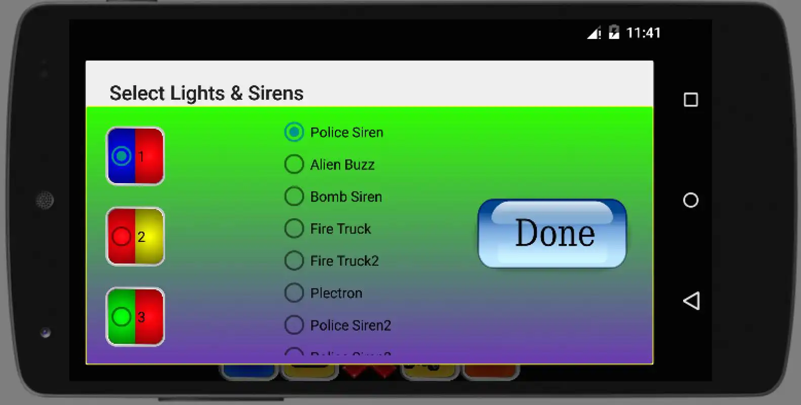 Play Police Siren Pro HD Free