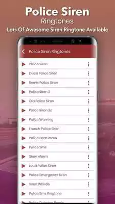 Play Police Siren Ringtones