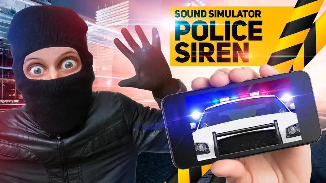 Play Police sound siren simulator as an online game Police sound siren simulator with UptoPlay