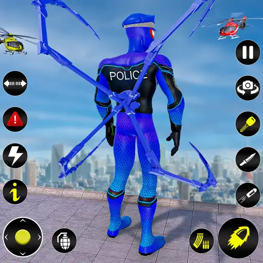 Play Police Spider Rope Hero Games APK Play Police Spider Rope Hero Games APK