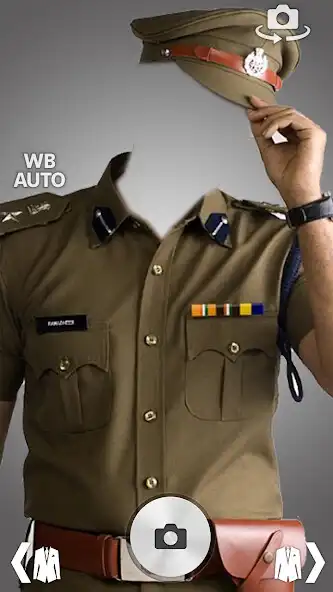 Play Police Suit Dress PhotoMontage as an online game Police Suit Dress PhotoMontage with UptoPlay