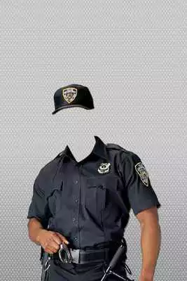 Play Police Suit Photo Editor