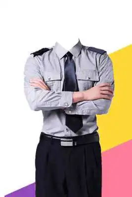Play Police Suit Photo For You