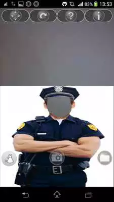 Play Police Suit Photo Maker (Man )