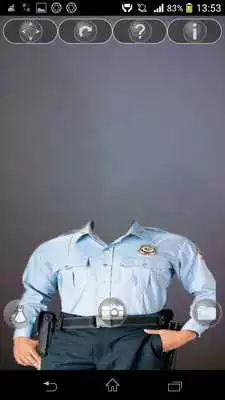 Play Police Suit Photo Maker (Man )
