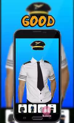 Play Police Suit Photo Montage