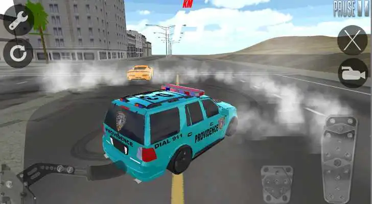 Play Police Suv Car Driving