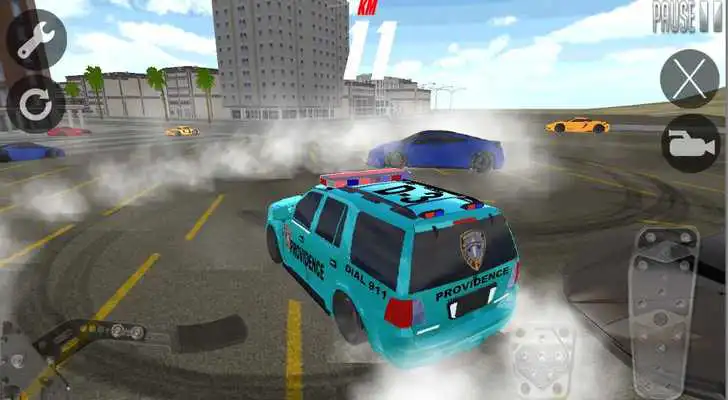 Play Police Suv Car Driving