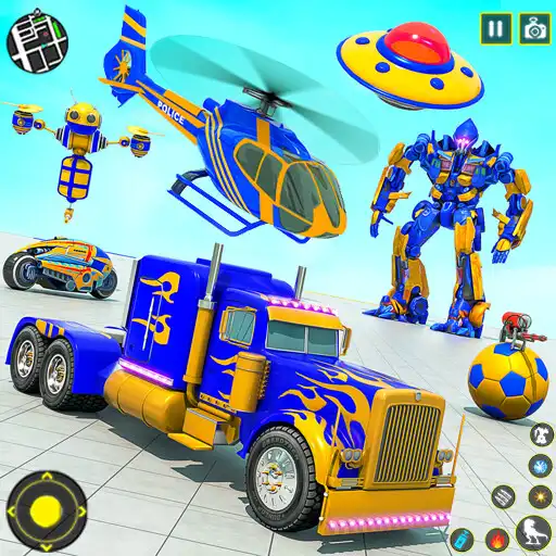 Play Police Truck Robot Transforms APK