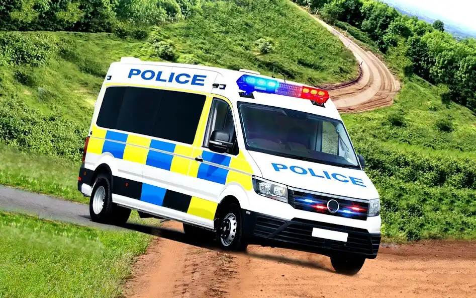 Play Police van driver: Police game as an online game Police van driver: Police game with UptoPlay