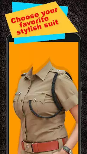 Play Police Women Photo Suit