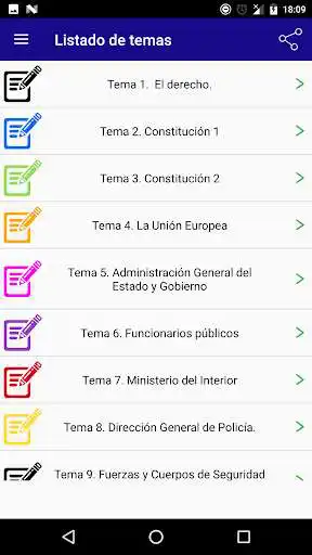 Play Policia Nacional Test as an online game Policia Nacional Test with UptoPlay