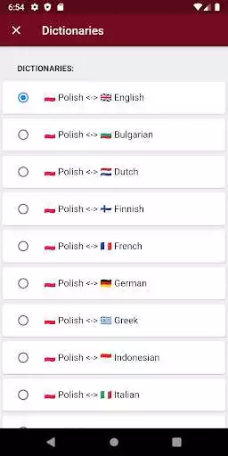Play Polish Dictionary - offline and multilingual as an online game Polish Dictionary - offline and multilingual with UptoPlay