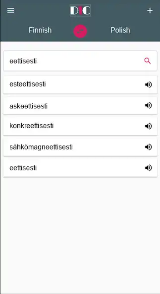 Play Polish - Finnish Dictionary  translator (Dic1) as an online game Polish - Finnish Dictionary  translator (Dic1) with UptoPlay