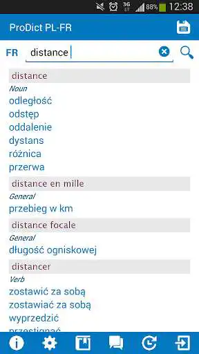 Play Polish - French dictionary as an online game Polish - French dictionary with UptoPlay