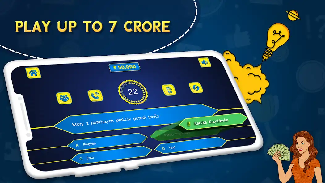 Play Polish Trivia : Polish GK Quiz as an online game Polish Trivia : Polish GK Quiz with UptoPlay