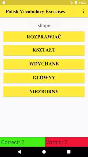 Play Polish Vocabulary Exercise  and enjoy Polish Vocabulary Exercise with UptoPlay