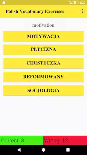 Play Polish Vocabulary Exercise as an online game Polish Vocabulary Exercise with UptoPlay
