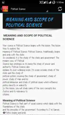 Play Political Science - English
