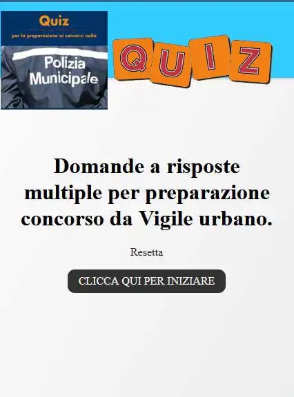 Play Polizia municipale quiz as an online game Polizia municipale quiz with UptoPlay