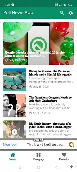 Play Poll News as an online game Poll News with UptoPlay