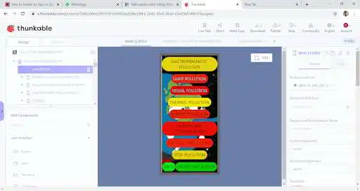 Play POLLUTION AWARENESS APP as an online game POLLUTION AWARENESS APP with UptoPlay