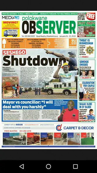 Play Polokwane Observer  and enjoy Polokwane Observer with UptoPlay